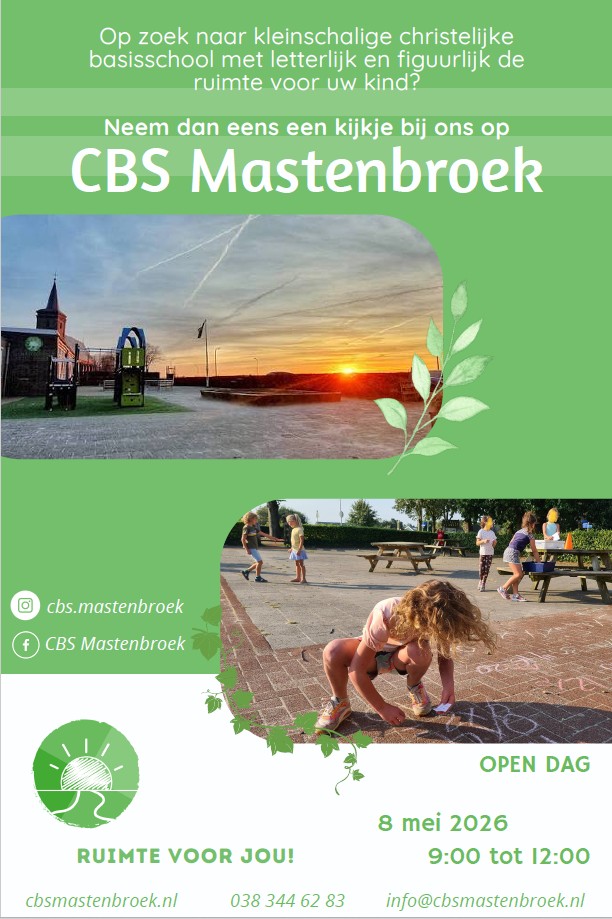 Uitnodiging Open dag 8 mei 2026
